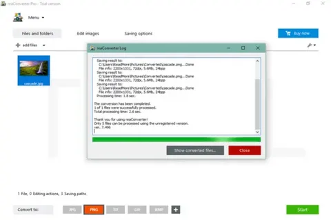 Download  ReaConverter Lite ,Standard and Pro for Windows