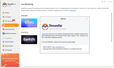 Download StreamFab for Windows, macOS and Android