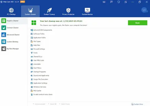 Download Wise Care 365 for Windows