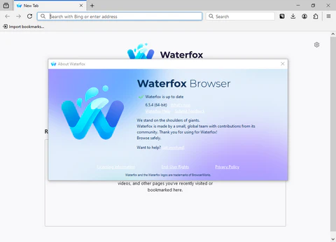 Download Waterfox Browser for Windows, macOS and Linux